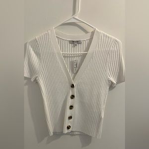 Madewell Bray Ribbed Cardigan Sweater Size Small, New with Tag